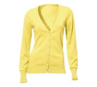 Heine Cardigan in Gelb - Größe 36 | Damen Pullover Cardigans