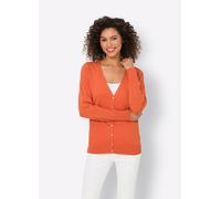 Heine Cardigan in Orange - Größe 38 | Damen Pullover Cardigans