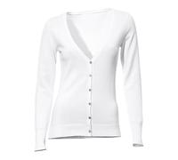 Heine Cardigan in Weiß - 38% | Größe 44 | Damen Pullover Cardigans