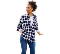 Heine Hemd in Dunkelblau - Größe 40 | Damen Blusen