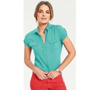 Heine Hemd in Türkis - Größe 42 | Damen Blusen