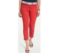 Heine Jeans-Caprihose in Rot - Größe 40 | Damenhosen