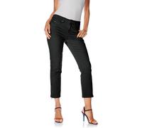 Heine Jeans-Caprihose in Schwarz - Größe 21 | Damenhosen