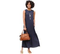 Heine Kleid in Dunkelblau - Größe 44 | Damen Kleider