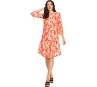 Heine Kleid in Orange - Größe 42 | Damen Kleider