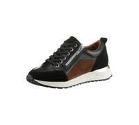 Heine Leder-Sneakers in Schwarz - Größe 40 | Damen Sneakers