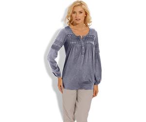 Heine Longsleeve in Blau - Größe 46 | Damen Tops