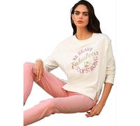 Heine Longsleeve in Creme - Größe 44 | Damen Tops