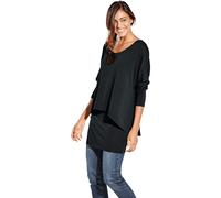 Heine Longsleeve in Schwarz - Größe 50 | Damen Tops