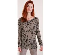 Heine Longsleeve in Taupe - Größe 40 | Damen Tops