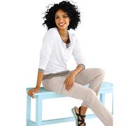 Heine Longsleeve in Weiß - Größe 42 | Damen Tops