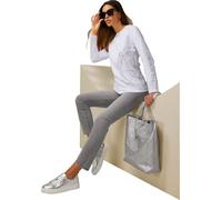Heine Longsleeve in Weiß - Größe 50 | Damen Tops