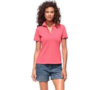 Poloshirt HEINE "Poloshirt", Damen, Gr. 42, orange (koralle), 95% Baumwolle, 5% Elasthan, unifarben, Shirts (32997912-42) koralle