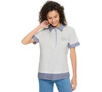 Heine Poloshirt in Weiß - Größe 48 | Damen Tops