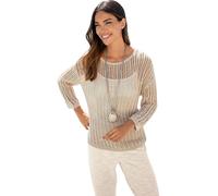 Heine Pullover in Beige - Größe 36 | Damen Pullover Cardigans