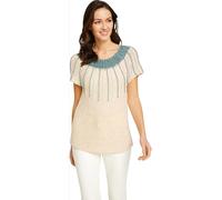 Heine Pullover in Beige - Größe 40/42 | Damen Pullover Cardigans