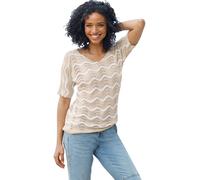Heine Pullover in Beige - Größe 40 | Damen Pullover Cardigans