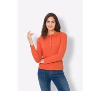 Heine Pullover in Orange - Größe 46 | Damen Pullover Cardigans