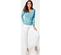 Heine Pullover in Türkis - Größe 40 | Damen Pullover Cardigans