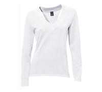 Heine Pullover in Weiß - Größe 42 | Damen Pullover Cardigans