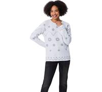 Heine Pullover in Weiß - Größe 44 | Damen Pullover Cardigans