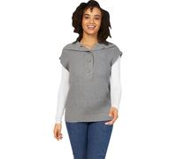 Heine Pullunder in Grau - Größe 36 | Damen Pullover Cardigans