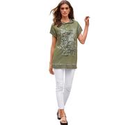 Heine Shirt in Khaki - Größe 34 | Damen Tops