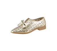 Heine Slipper in Gold - Größe 41 | Damen Schuhe Halbschuhe