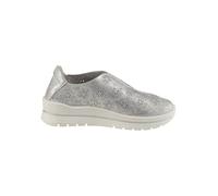 Heine Slipper in Silber - Größe 37 | Damen Schuhe Halbschuhe