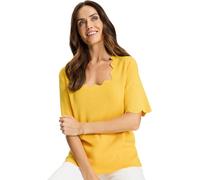 Heine Strickbluse in Gelb - Größe 44 | Damen Blusen