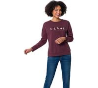 Heine Sweatshirt in Aubergine - Größe 44 | Damen Sweatshirts Jacken
