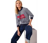 Heine Sweatshirt in Dunkelblau - Größe 50 | Damen Sweatshirts Jacken