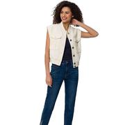 Heine Weste in Creme - Größe 44 | Damenjacken