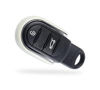 Heinmo Key FOB Abdeckungsschlüsselschale Für MN Cooper S Countryman F54 F55 F56 F57 F60 2014+ Stilvoller Schlüsselbund Aluminium Cooper Accessoires Modestil (Beige)