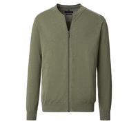 CASAMODA - Herren Strickjacke unifarben (004440), Größe:XXL, Farbe:Grün (335)