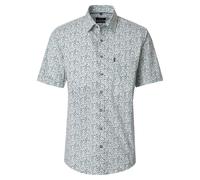 Kurzarmhemd CASAMODA "CASAMODA Freizeithemd Kurzarm Print", Herren, Gr. XXL, Normalgrößen, grün, 100% Baumwolle, bedruckt, lässig geschnitten, Hemden (61544805-XXL) grün
