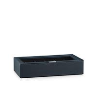 HEISSE & SÖHNE SEIT 1976® Stapelbare Uhrenbox/Aufbewahrung Mirage XL in Blau für 12 Armbanduhren