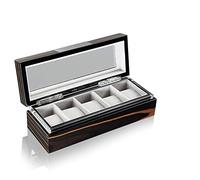 Heisse & Söhne Uhrenbox mit Sichtfenster Executive 5 - Makassar