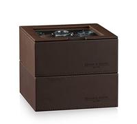 HEISSE & SÖHNE SEIT 1976® Uhrenbox Set Mirage L- Braun Uhrenbox