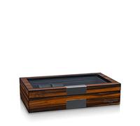 HEISSE & SÖHNE SEIT 1976® Uhrenbox Uhrenbox Vegas 6+ Ebony