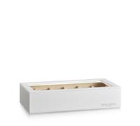 Heisse & Söhne Stapelbares Schmuckkästchen Mirage XL - Oberteil: Uhrenbox für 12 Uhren - Braun