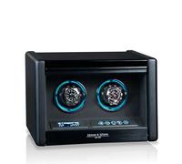 Heisse & Söhne Uhrenbeweger Madrid 2 - Schwarz Hochglanz