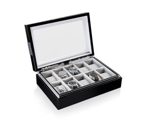 Heisse & Söhne Uhrenbox Executive 10 - Schwarz