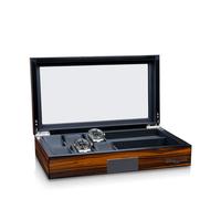 Heisse & Söhne Uhrenbox Uhrenbox Vegas 6+ - Ebony