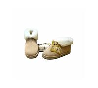 Heitmann Damen- und Herren Lammfell-Hauschuhe (385) (39, Beige)