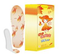 Heizbare Einlegesohlen,10 Paar Thermisch Atmungsaktiv Selbstwärmend | Winter Schuh Einlegesohlen Fußwärmer,Für Pendeln Wandern Angeln Reisen Skifahren Männer Frauen Winter Kalte