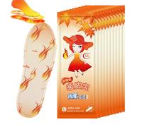 Heizbare Einlegesohlen | 8 Stunden Langlebig Selbstheizend Thermisch 10 Paar | Winter Schuh Einlegesohlen Fußwärmer - Für Pendeln Wandern Angeln Reisen Skifahren Männer Frauen Winter Kalte