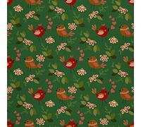 HEKO PANELS Oxford Wasserdichte Meterware Canvas-Stoff Polyester Zum Nähen Dekostoffe Wasserabweisend Blickdicht Vögel 3 Meter 155 x 300 cm