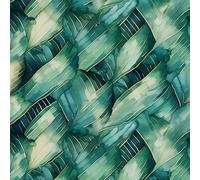 HEKO PANELS Stoff Oxford Wasserdichte Meterware Canvas-Stoff Polyester Nähstoff Dekostoffe Handwerken Wasserabweisend Blickdicht Abstraktes Muster Aquarell Wasserfarbe 5 Meter 155 x 500 cm DX2125