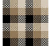 HEKO PANELS Stoff Oxford Wasserdichte Meterware Canvas-Stoff Polyester Stoff Zum Nähen Nähstoffe Dekostoffe Wasserabweisend Blickdicht Kariert 2 Meter 155 x 200 cm